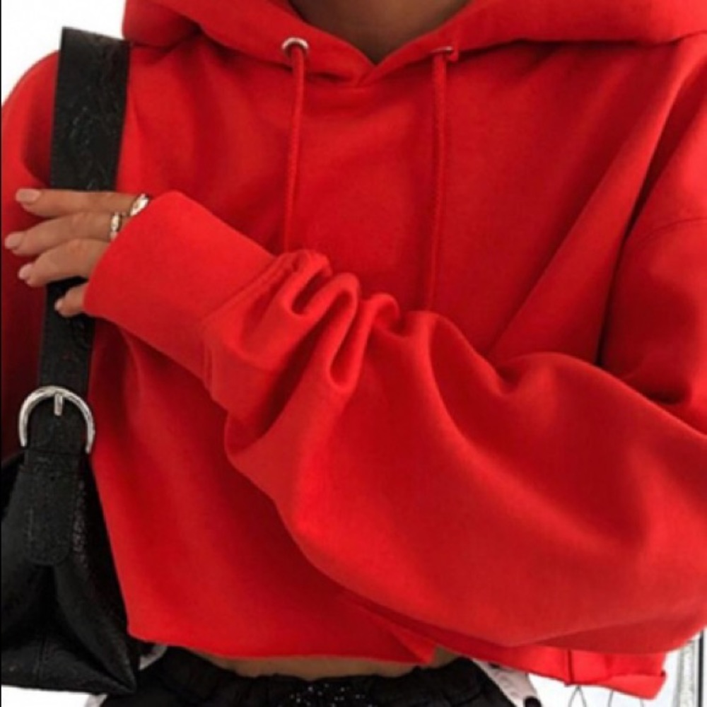 CROPPED HOODIE ❤️